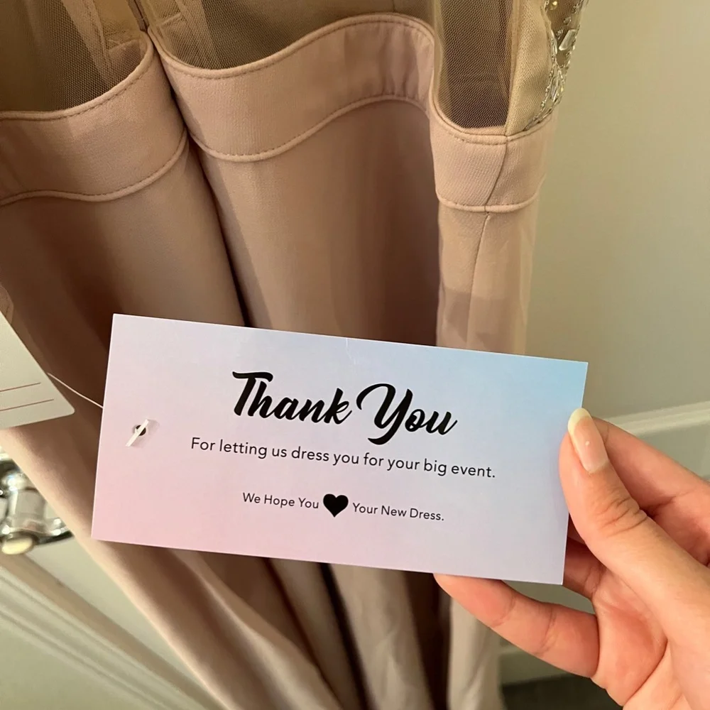 Long Dusty Blush Pink Prom Dress by PromGirl - Picture 8 of 12